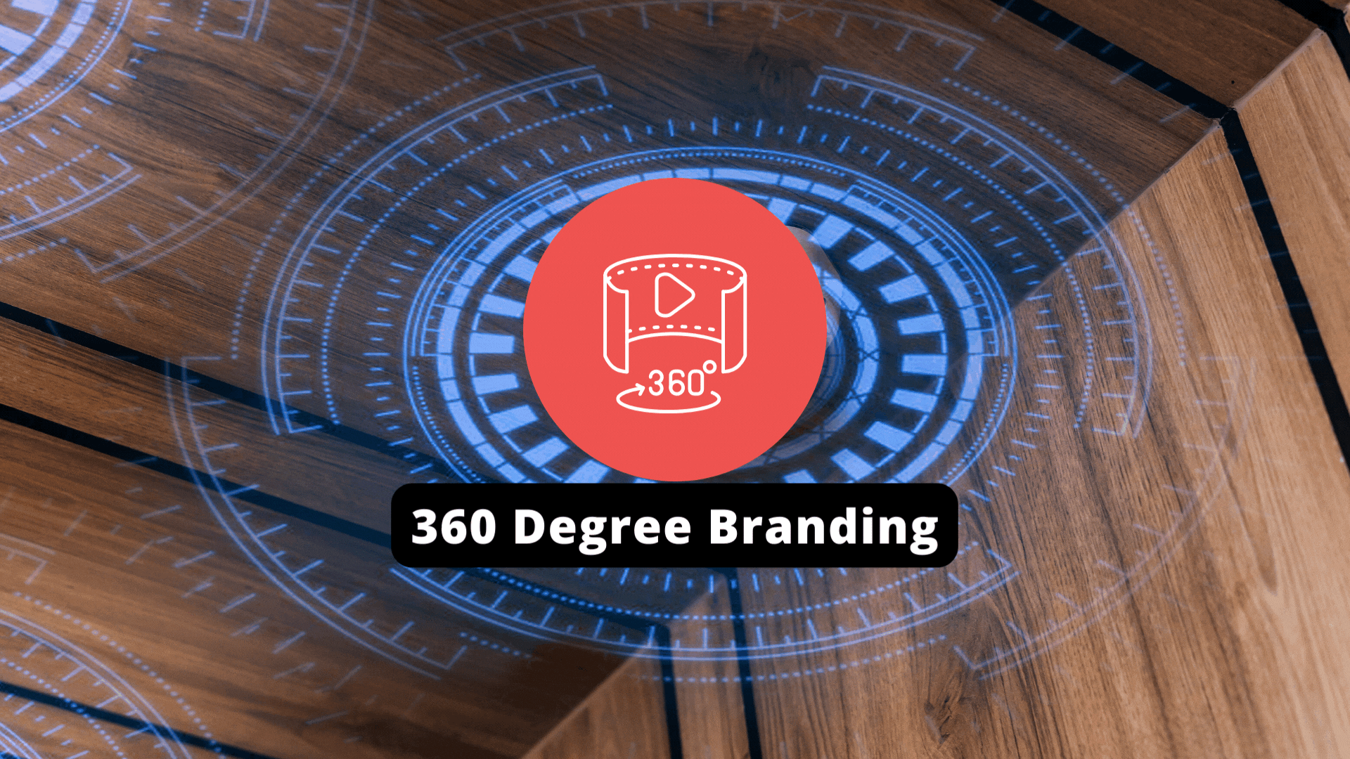 360 Degree Branding - marketing concept